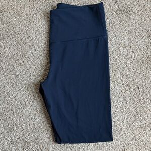 Navy Athleta 7/8 Leggings